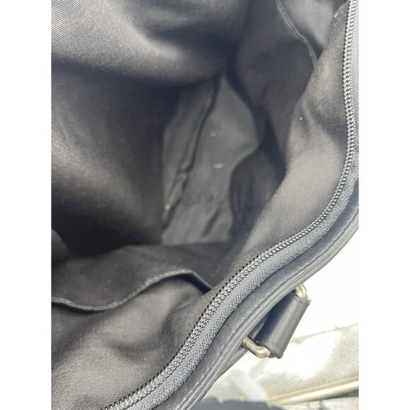 COACH‎ F71072 Gray Black Tattersall Metropolitan Tote Messenger Briefcase Bag - Picture 7 of 14